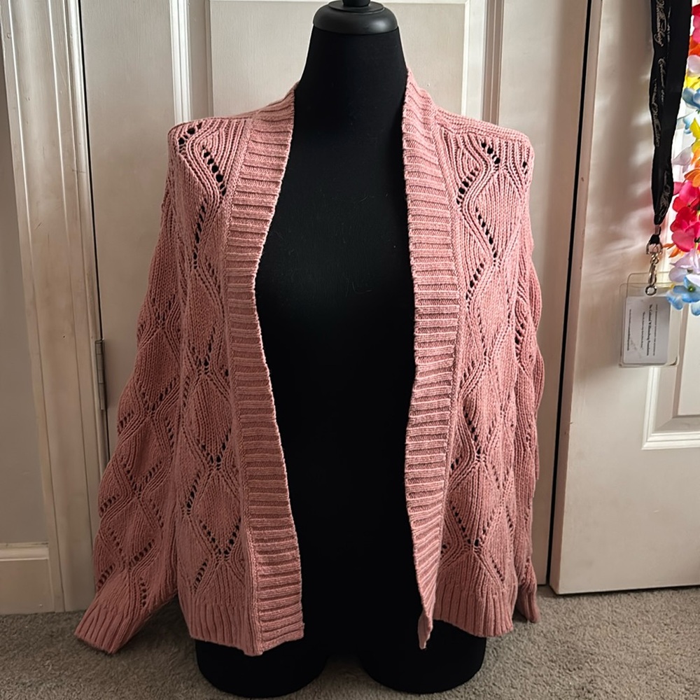 Pointelle Cardigan